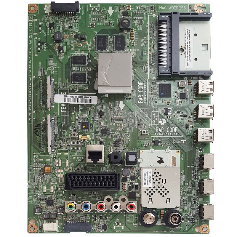 EAX65384004 (1.5) Main Board LG 50LB650