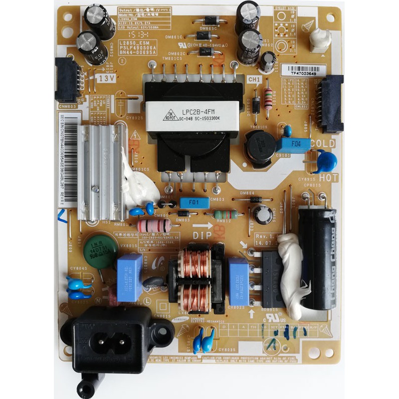 BN44-00695A FUENTE DE ALIMENTACIÓN Samsung UE28J4100

MODELO COMPATIBLE: UE28H4000AW
