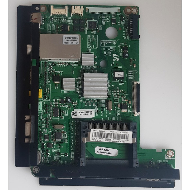 BN94-02758Q/A Main Board Samsung UE22C4000