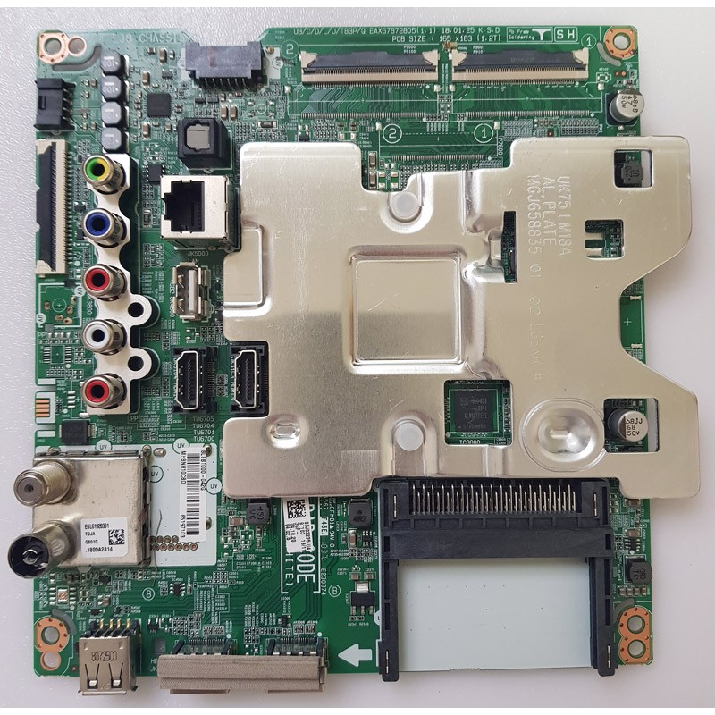 EAX67872805(1.1) MAINBOARD LG EBT65197103 EAX67872805(1.1) MAINBOARD LG EBT65197103