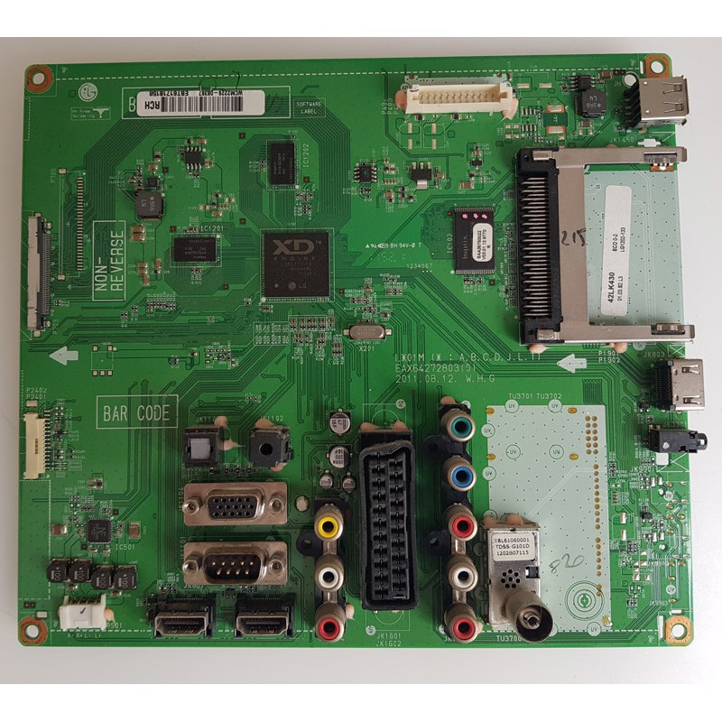 EAX64272803 (0) EBT61718158 LG MAIN BOARD 42LK430