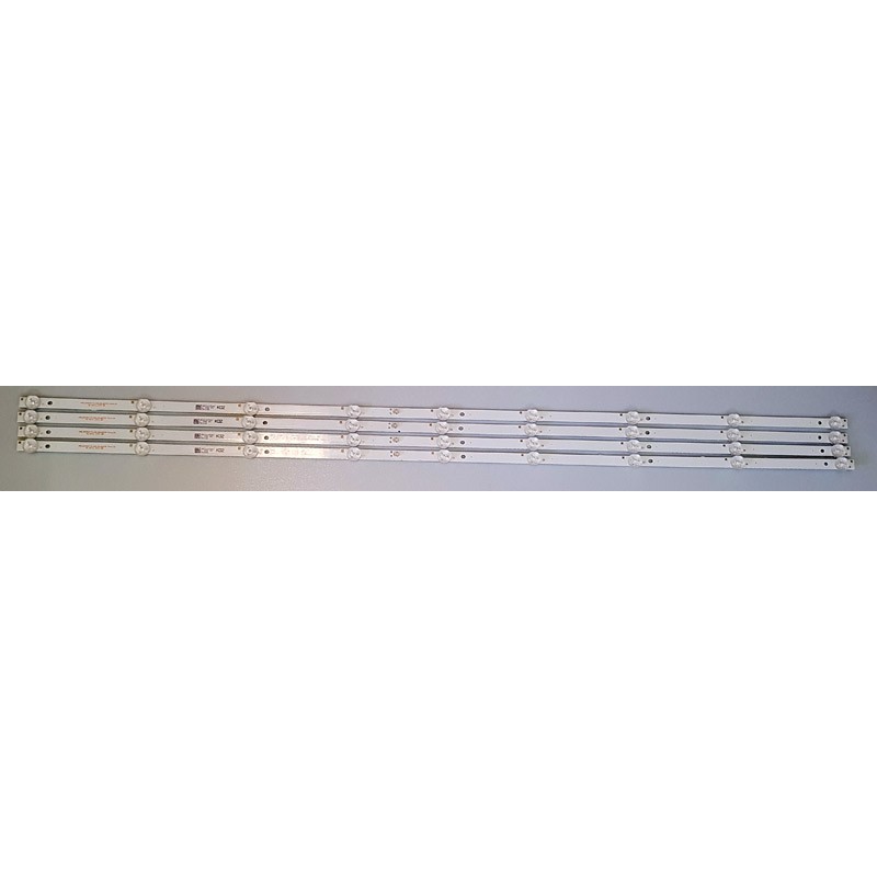 KIT TIRAS LED HRS_SQY50A114_4X9_2W_MCPCB