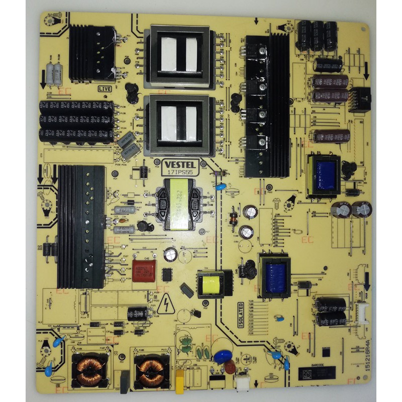 17IPS55 Fuente de alimentación Vestel para marca SABA 65"