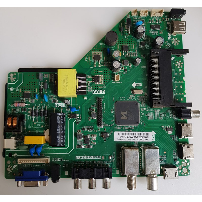TP.MS3663S.PB818 MAINBOARD K32DLX14H TP.MS3663S.PB818 MAINBOARD K32DLX14H