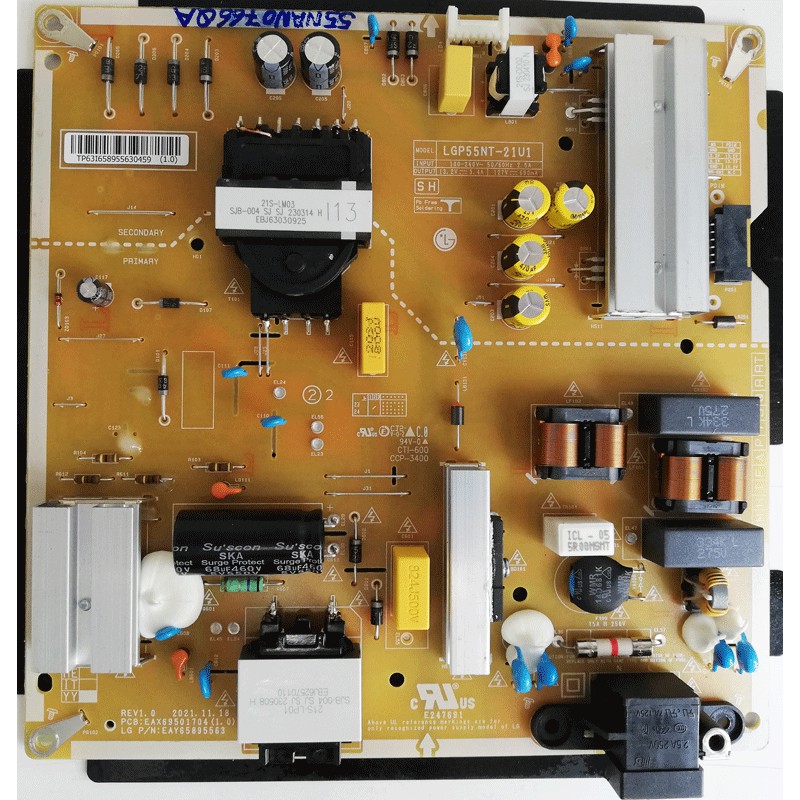 EAX69501704(1.0) Fuente de alimentacion LGP55NT-21V1 EAX69501704(1.0) Fuente de alimentacion LGP55NT-21V1