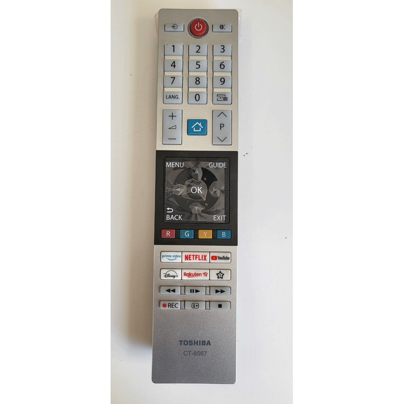 MANDO A DISTANCIA TOSHIBA CT-8567
