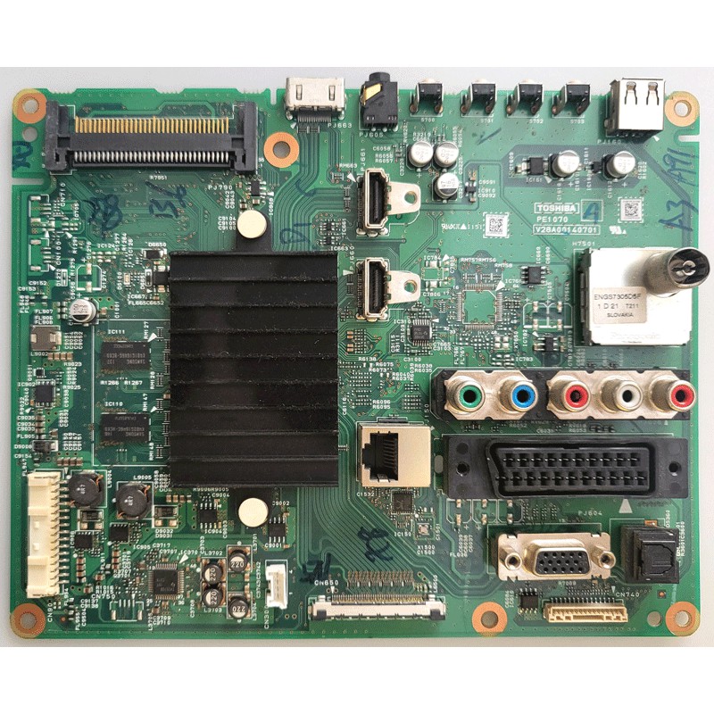 PE1070 (V28A00140701) MAIN BOARD TOSHIBA