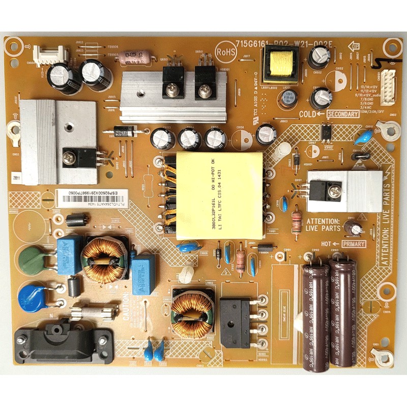 715G6161-P02-W21-002E FUENTE DE ALIMENTACIÓN PHILIPS 32PFK4309