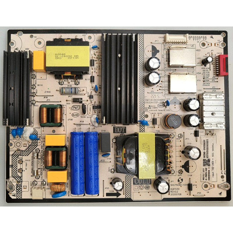 SHG7504D-101H FUENTE DE ALIMENTACIÓN XIAOMI L55M6-6ESG