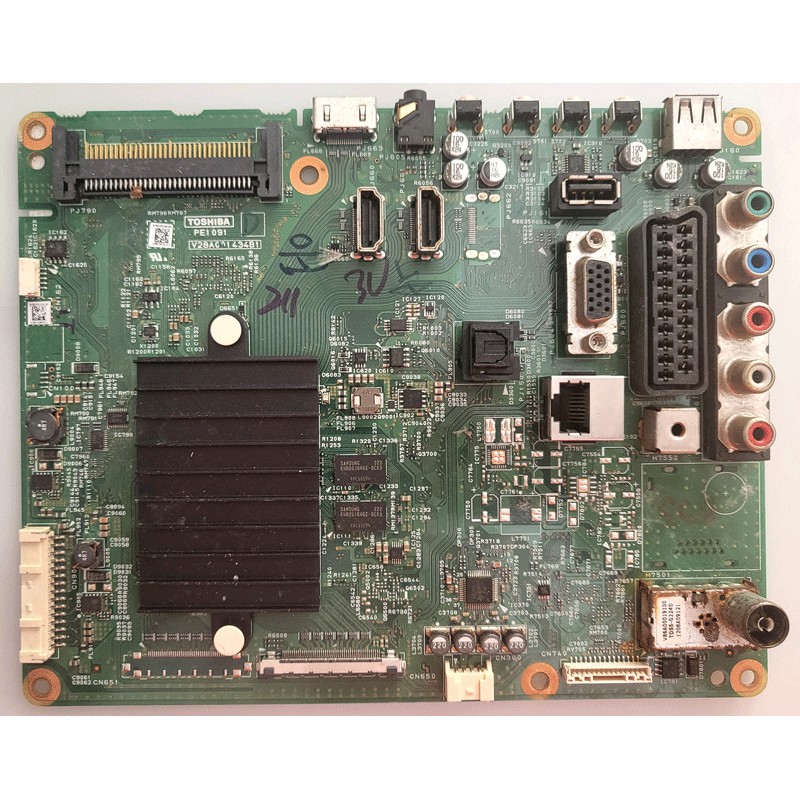 PE1091 MAIN BOARD TOSHIBA (V28A001434B1)