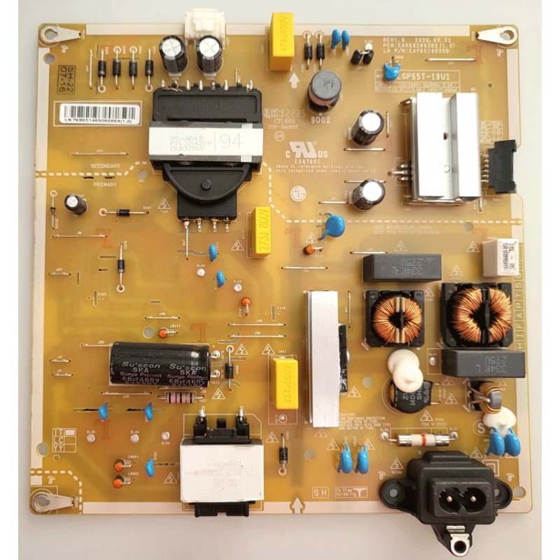 EAX68284302 FUENTE DE ALIMENTACIÓN LG 55UP75006LF
