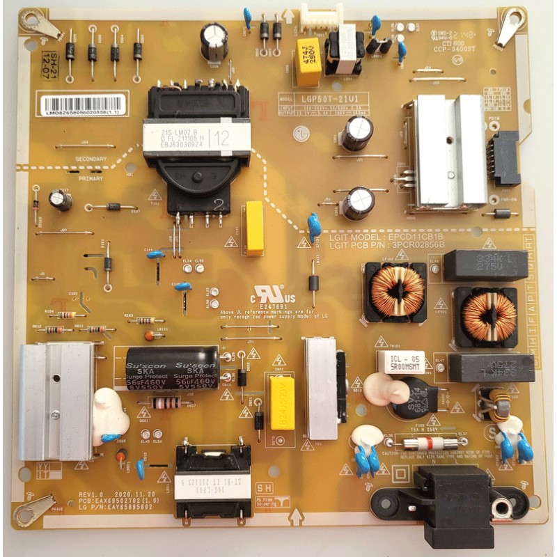 EAX69502702 FUENTE DE ALIMENTACIÓN LG 50UP77006LB