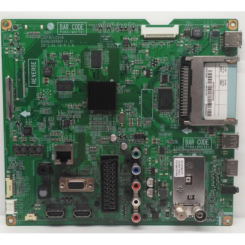 EAX64909901(1.0) Main Board LG 37LM611S, EBT62295604

EBT62295804 - EBL61080101 TDSQ-G001D