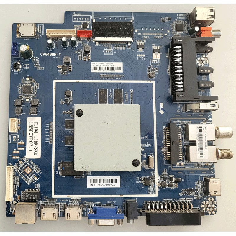 CV6488H-Y MAIN BOARD SELECTLINE 888102/55S17U