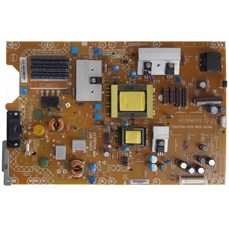 715G5194-P02-W20-002M Philips 32PFL3807H/12 Fuente Alimentación
