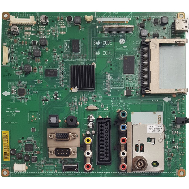 EAX63562403 (0) LG Main Board EBT61375906  LG 22LK330